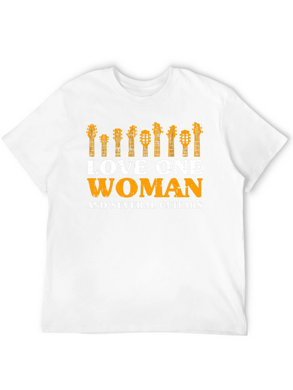 Love One Woman & Several Guitars Graphic Tee