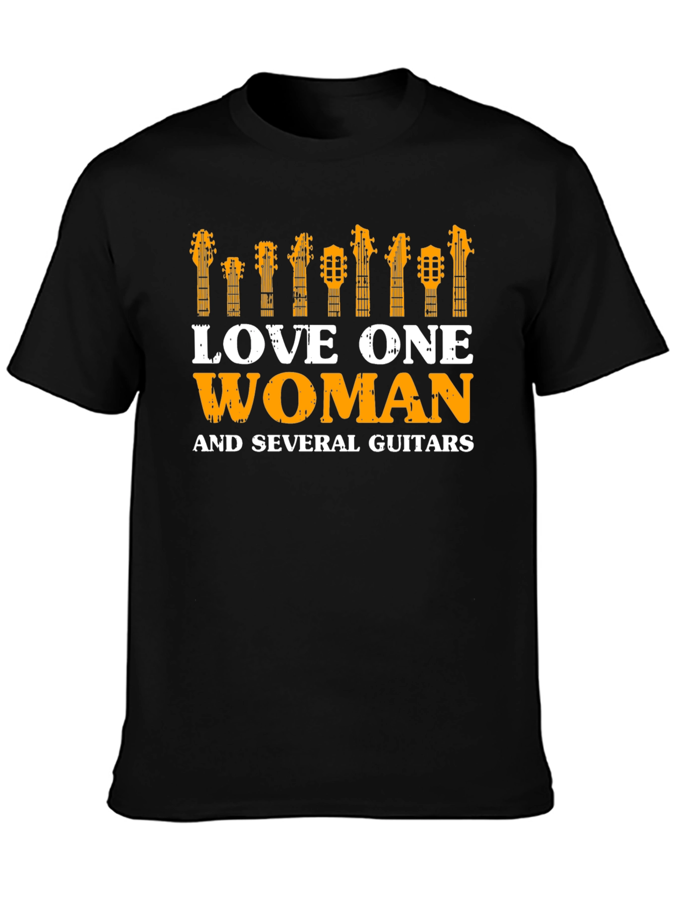 Love One Woman & Several Guitars Graphic Tee
