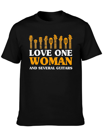 Love One Woman & Several Guitars Graphic Tee