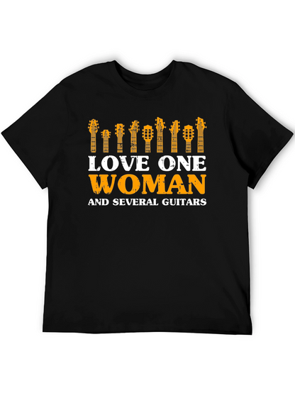 Love One Woman & Several Guitars Graphic Tee