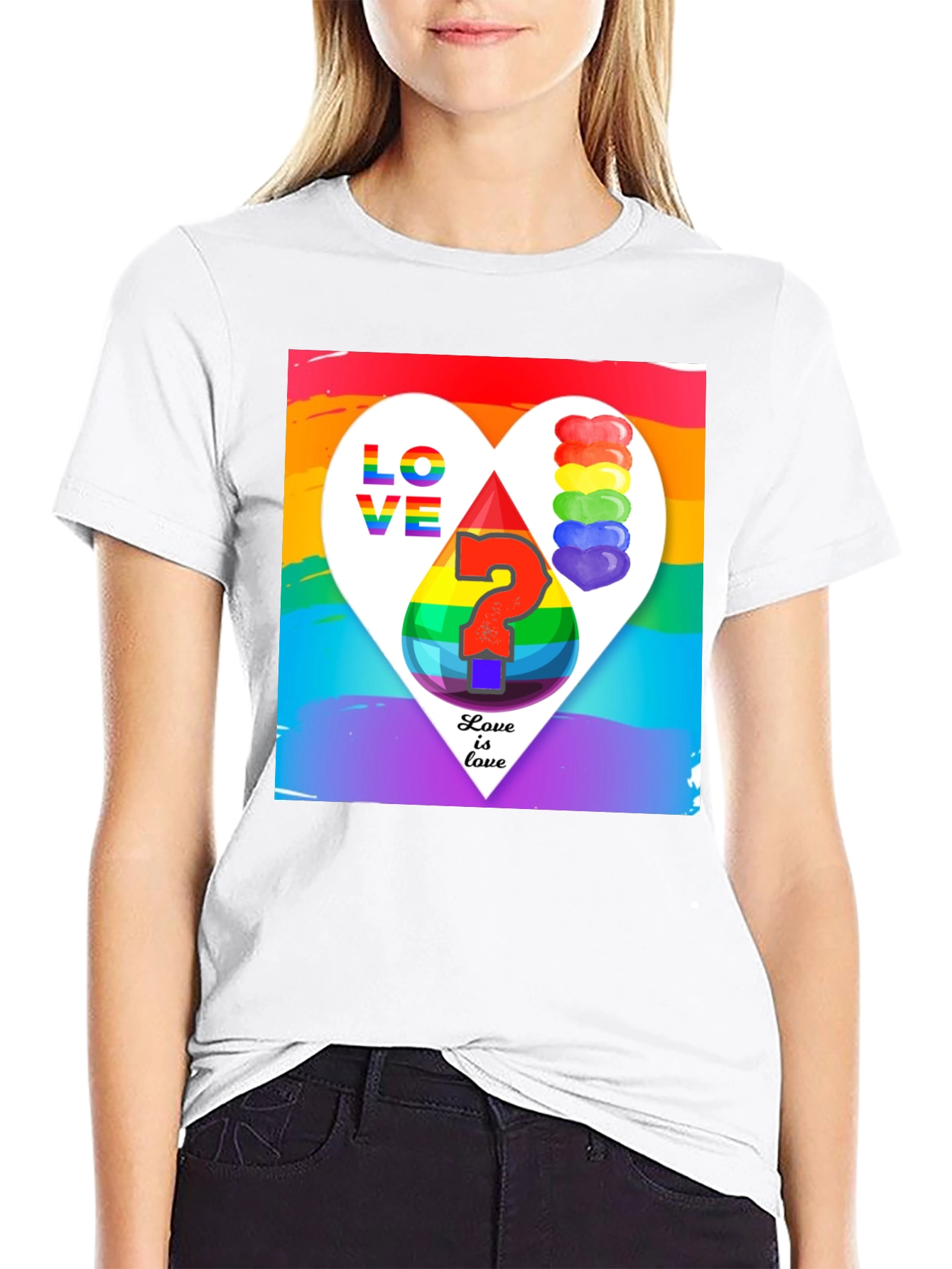 Love is Love Rainbow Pride T-Shirt
