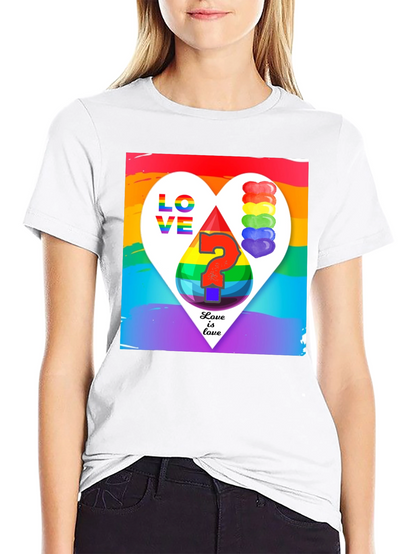 Love is Love Rainbow Pride T-Shirt