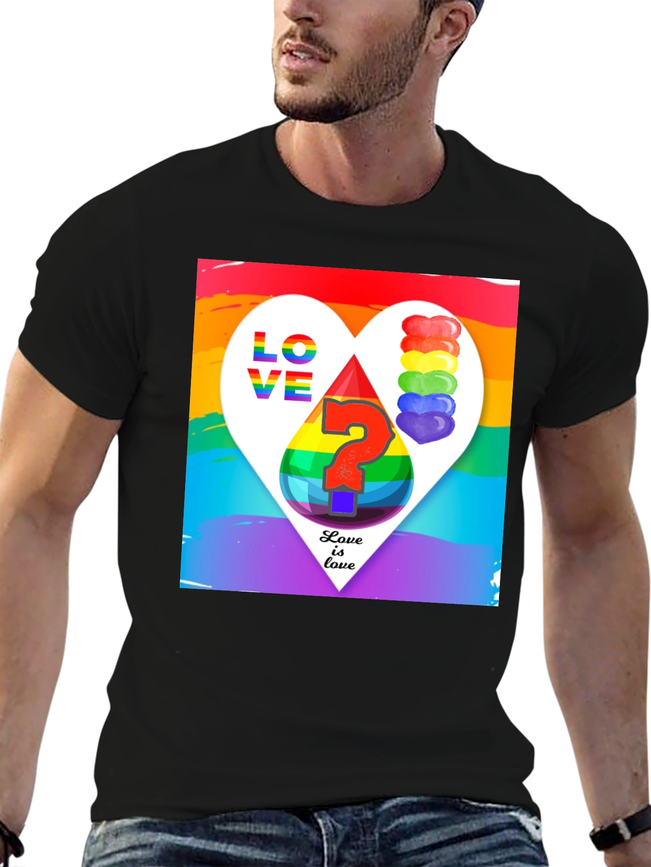 Love is Love Rainbow Pride T-Shirt