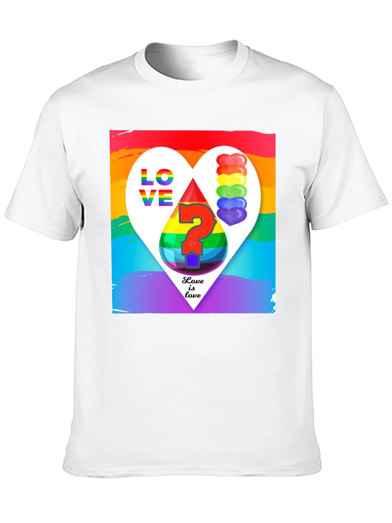 Love is Love Rainbow Pride T-Shirt