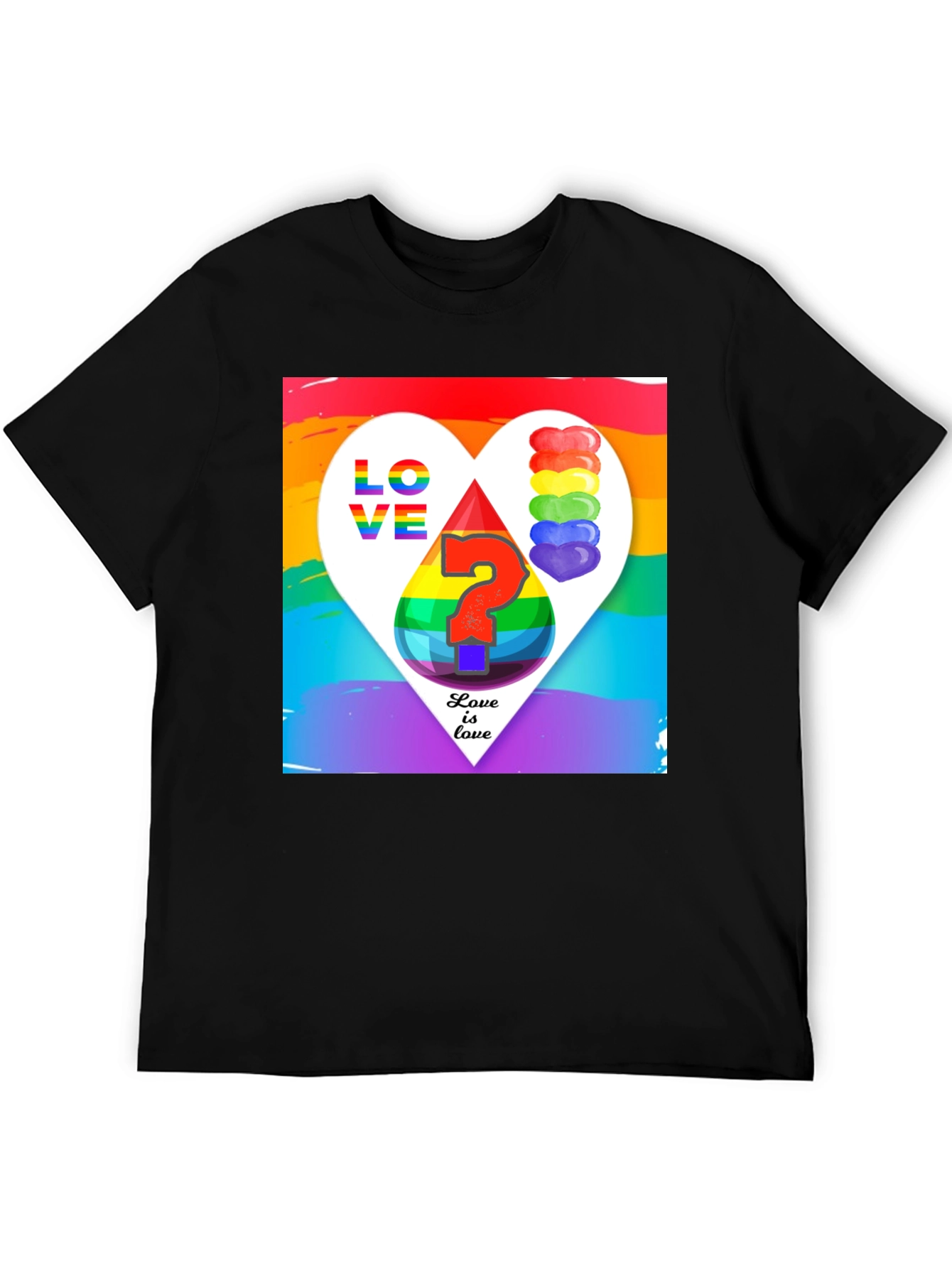 Love is Love Rainbow Pride T-Shirt