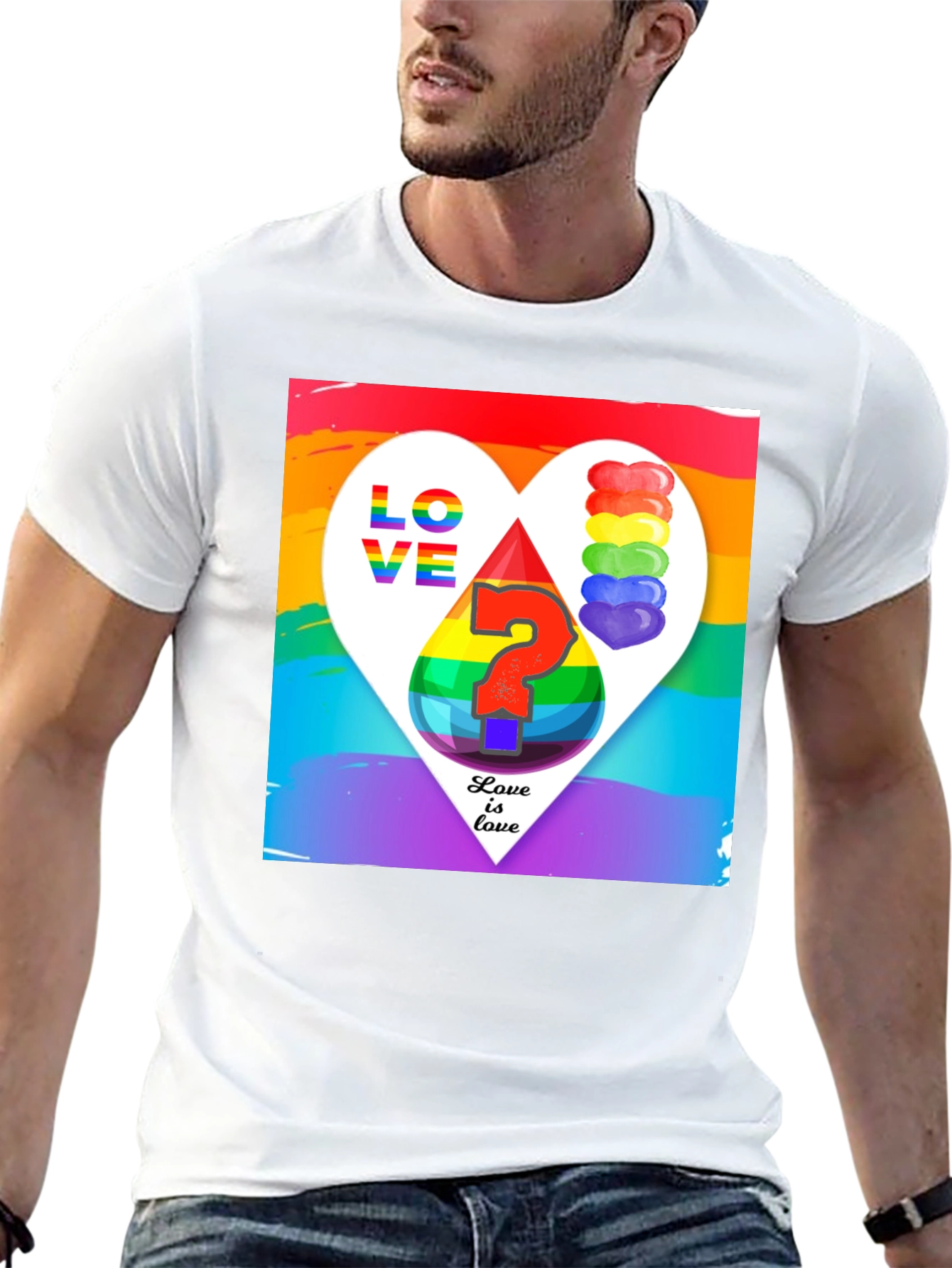 Love is Love Rainbow Pride T-Shirt