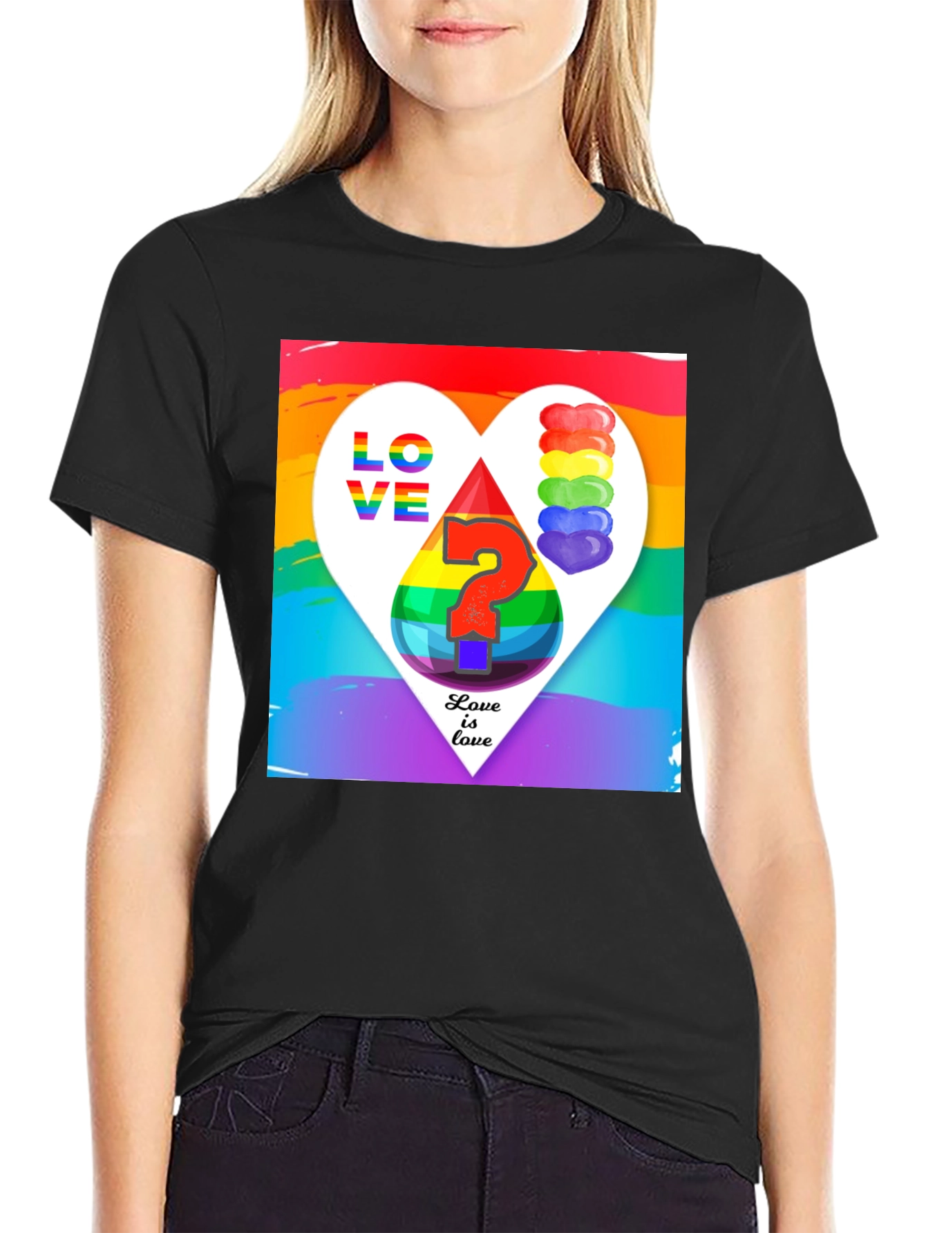 Love is Love Rainbow Pride T-Shirt