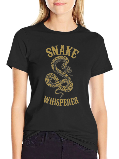 Snake Whisperer Graphic T-Shirt