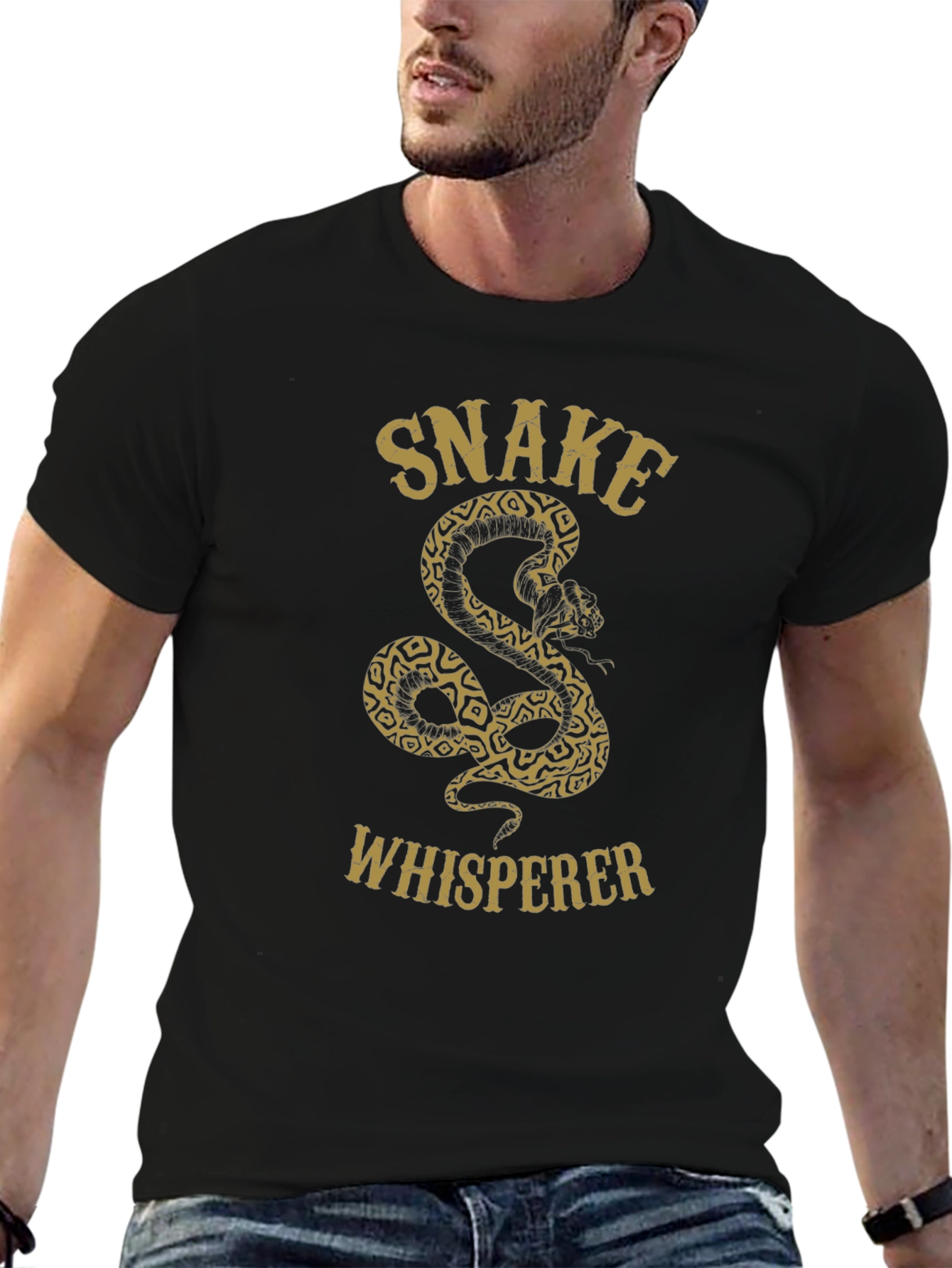 Snake Whisperer Graphic T-Shirt