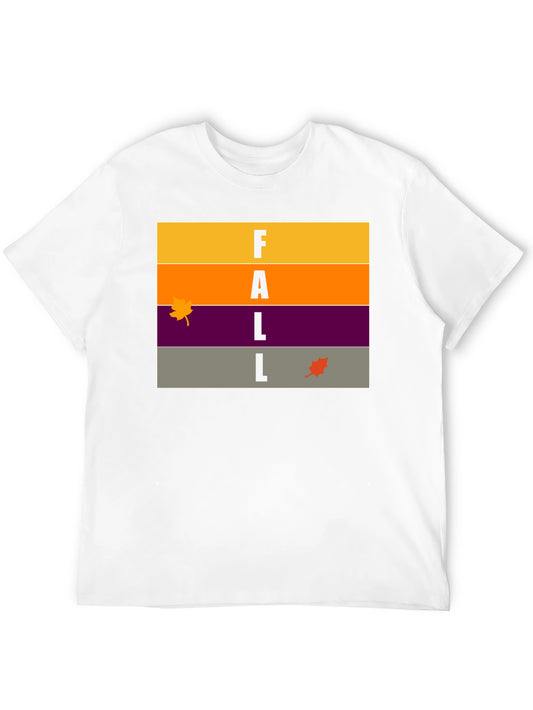 Stylish Fall T-Shirt - Seasonal Graphic Tee