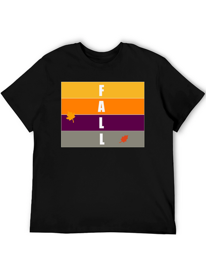 Stylish Fall T-Shirt - Seasonal Graphic Tee