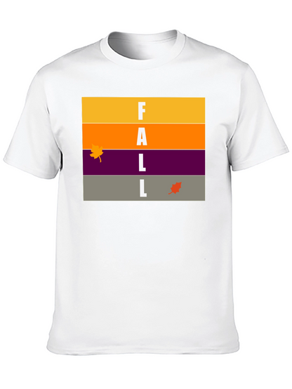 Stylish Fall T-Shirt - Seasonal Graphic Tee