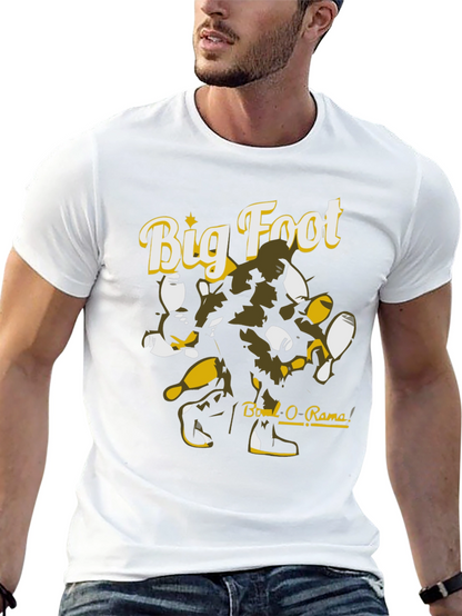 Big Foot Bowl-O-Rama Black Graphic Tee