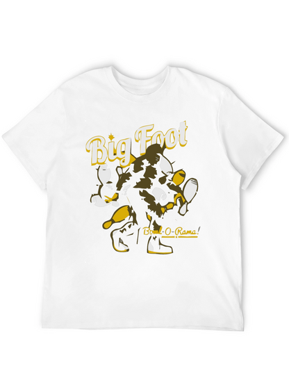 Big Foot Bowl-O-Rama Black Graphic Tee