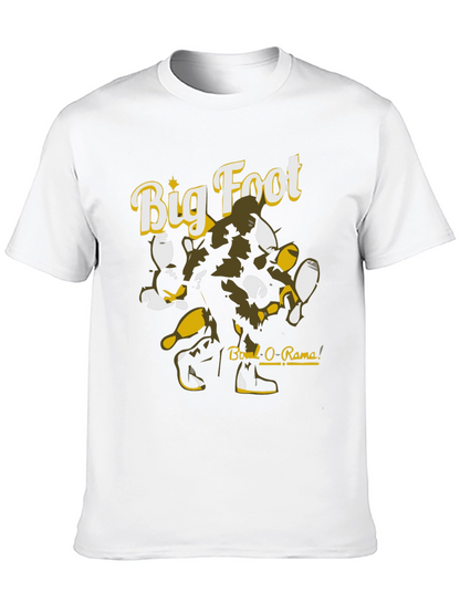 Big Foot Bowl-O-Rama Black Graphic Tee