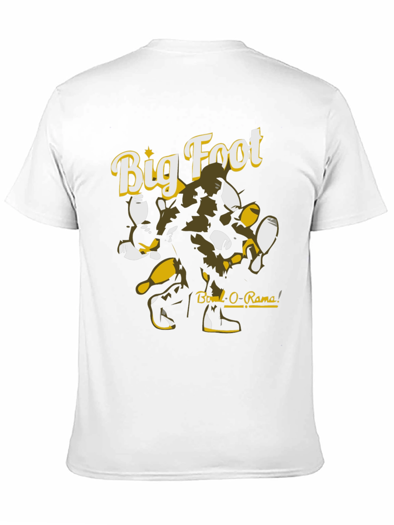 Big Foot Bowl-O-Rama Black Graphic Tee