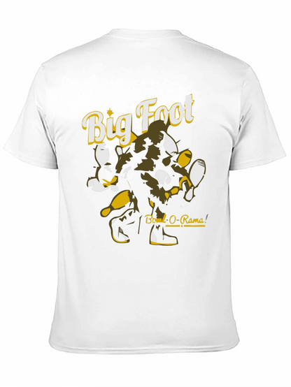 Big Foot Bowl-O-Rama Black Graphic Tee