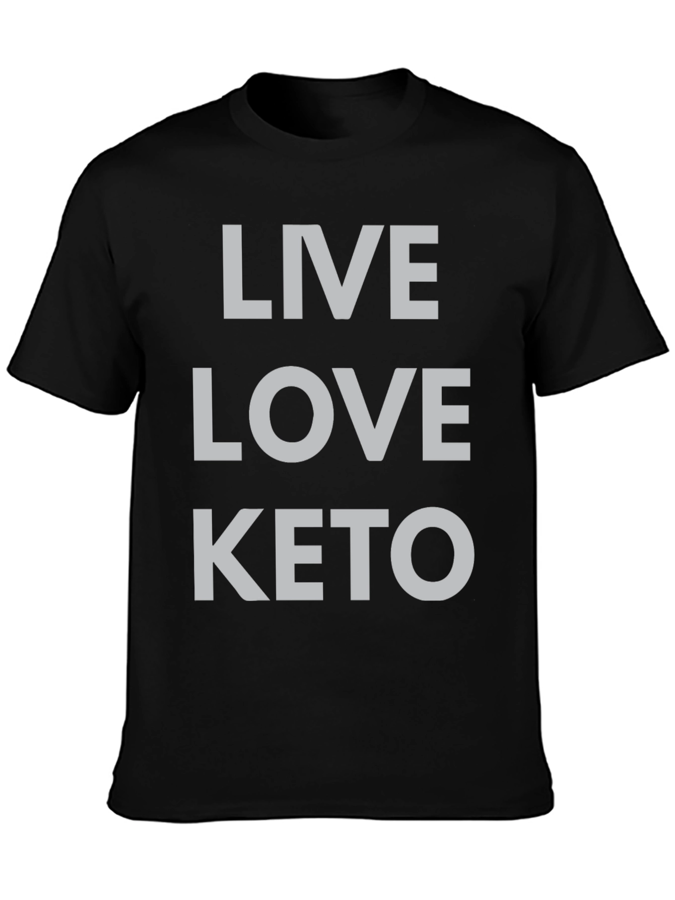 Live Love Keto T-Shirt - Black