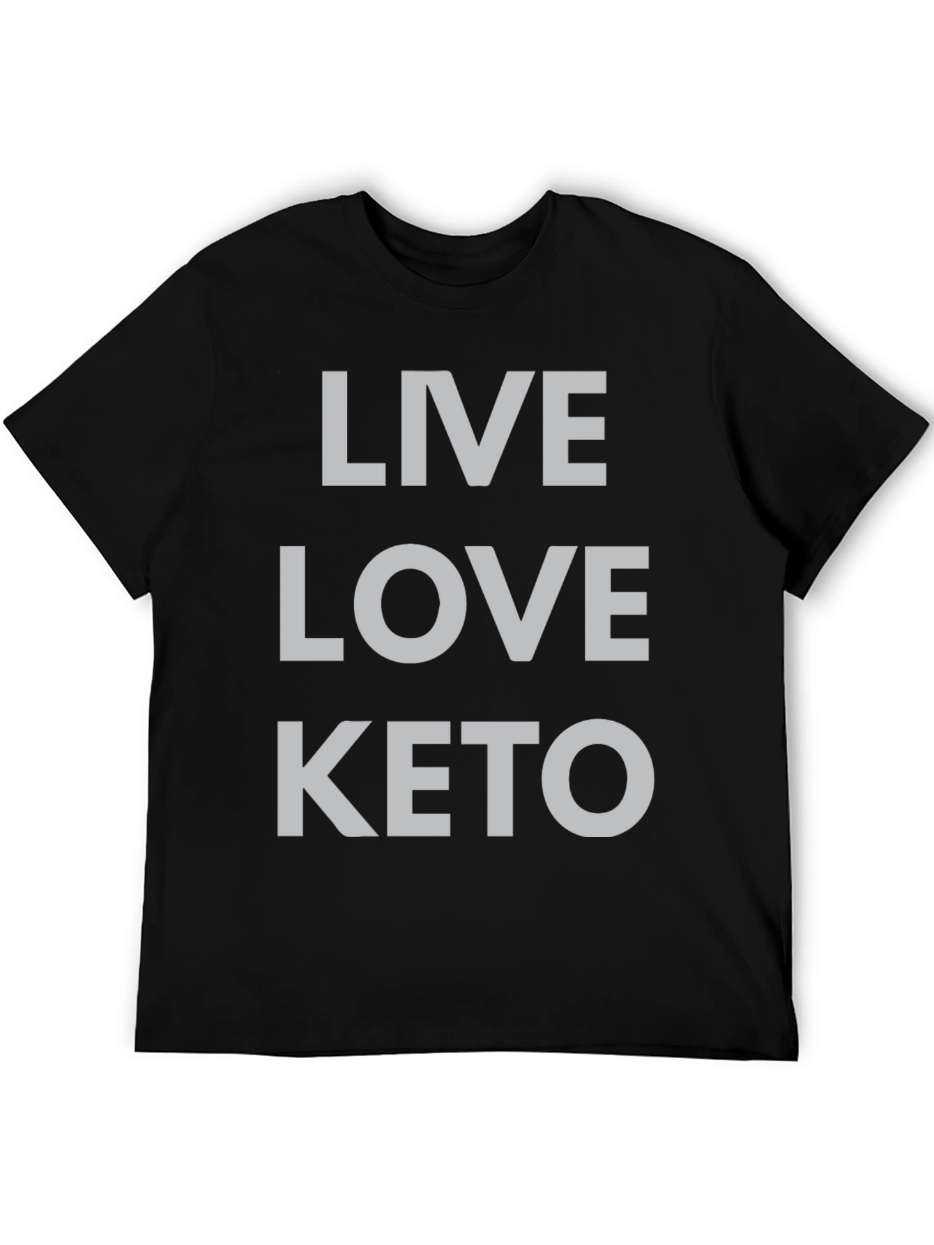 Live Love Keto T-Shirt - Black
