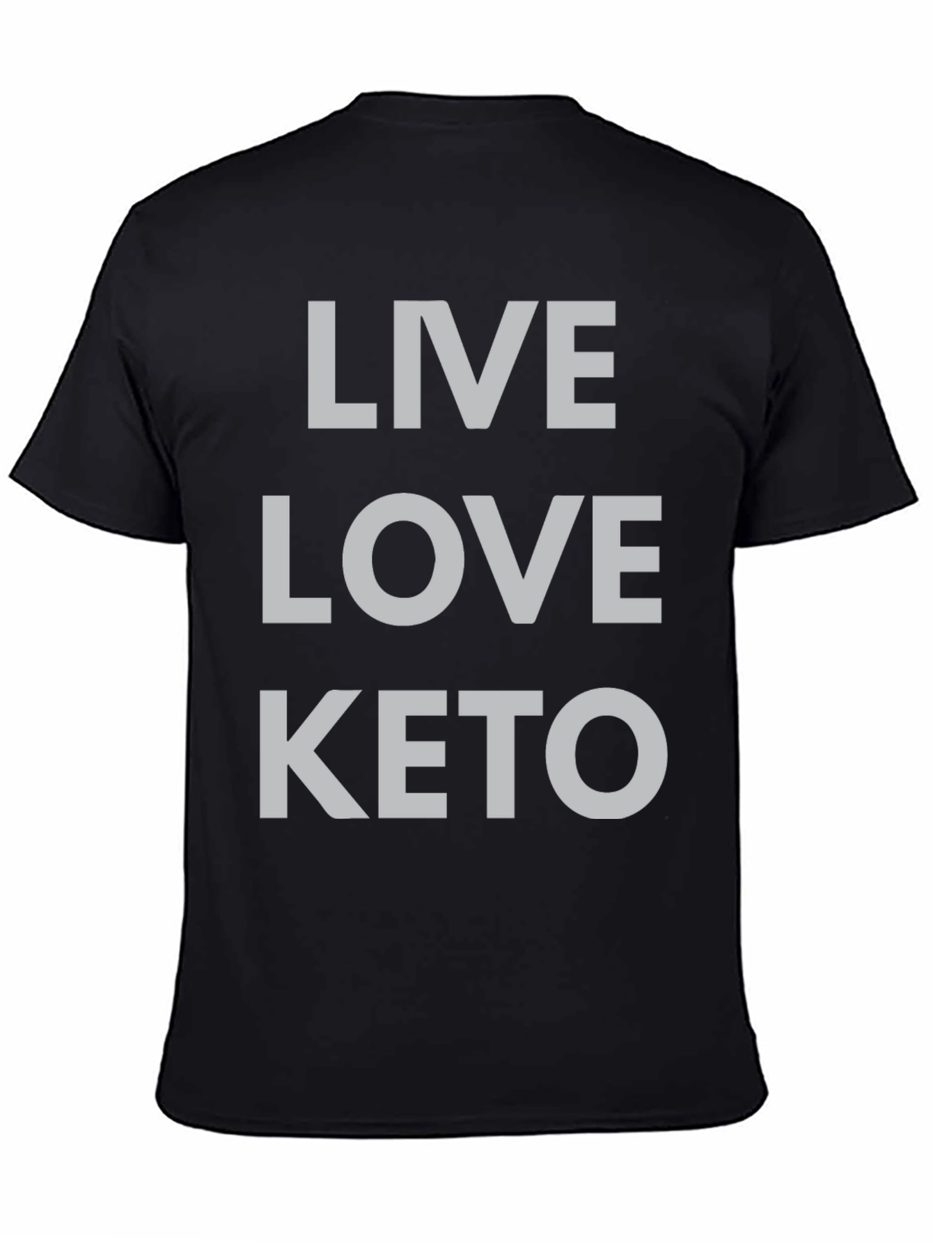 Live Love Keto T-Shirt - Black