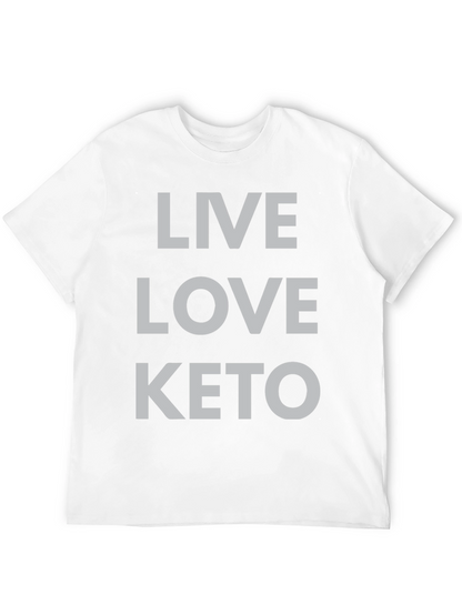 Live Love Keto T-Shirt - Black