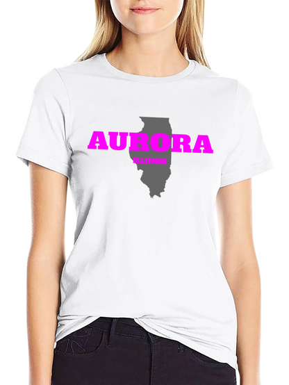 Aurora Illinois T-Shirt - City Pride Tee