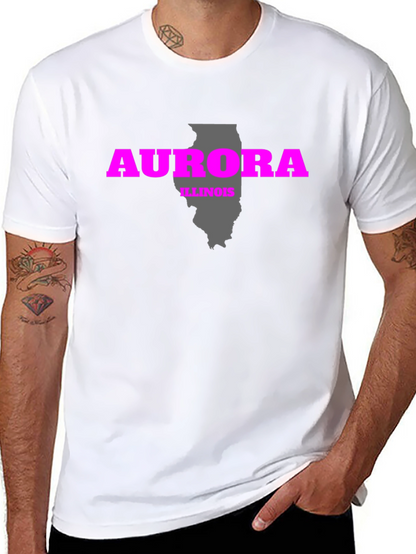 Aurora Illinois T-Shirt - City Pride Tee