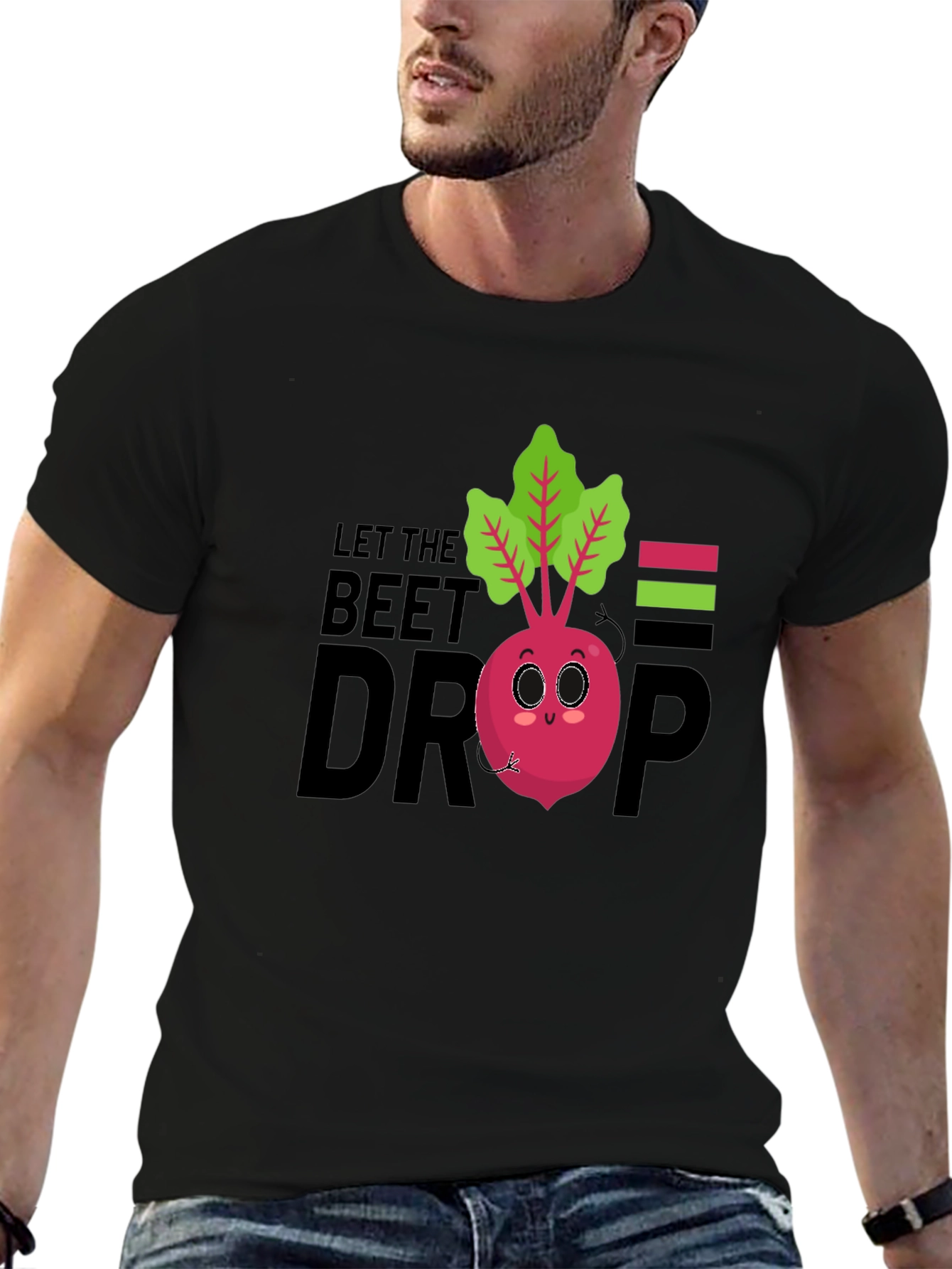 Let The Beet Drop Funny Graphic T-Shirt