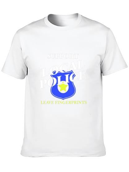 Support Local Police Graphic T-Shirt