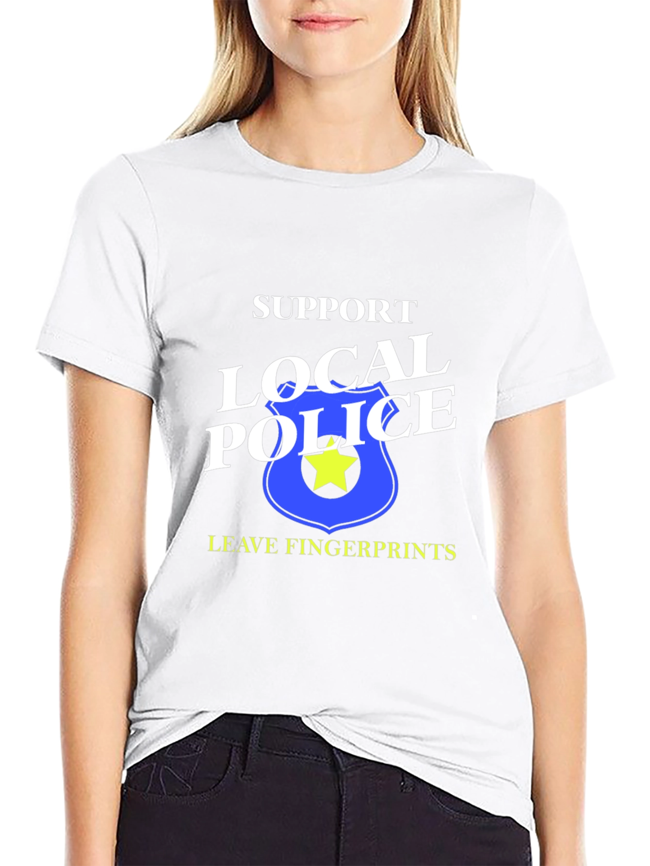 Support Local Police Graphic T-Shirt