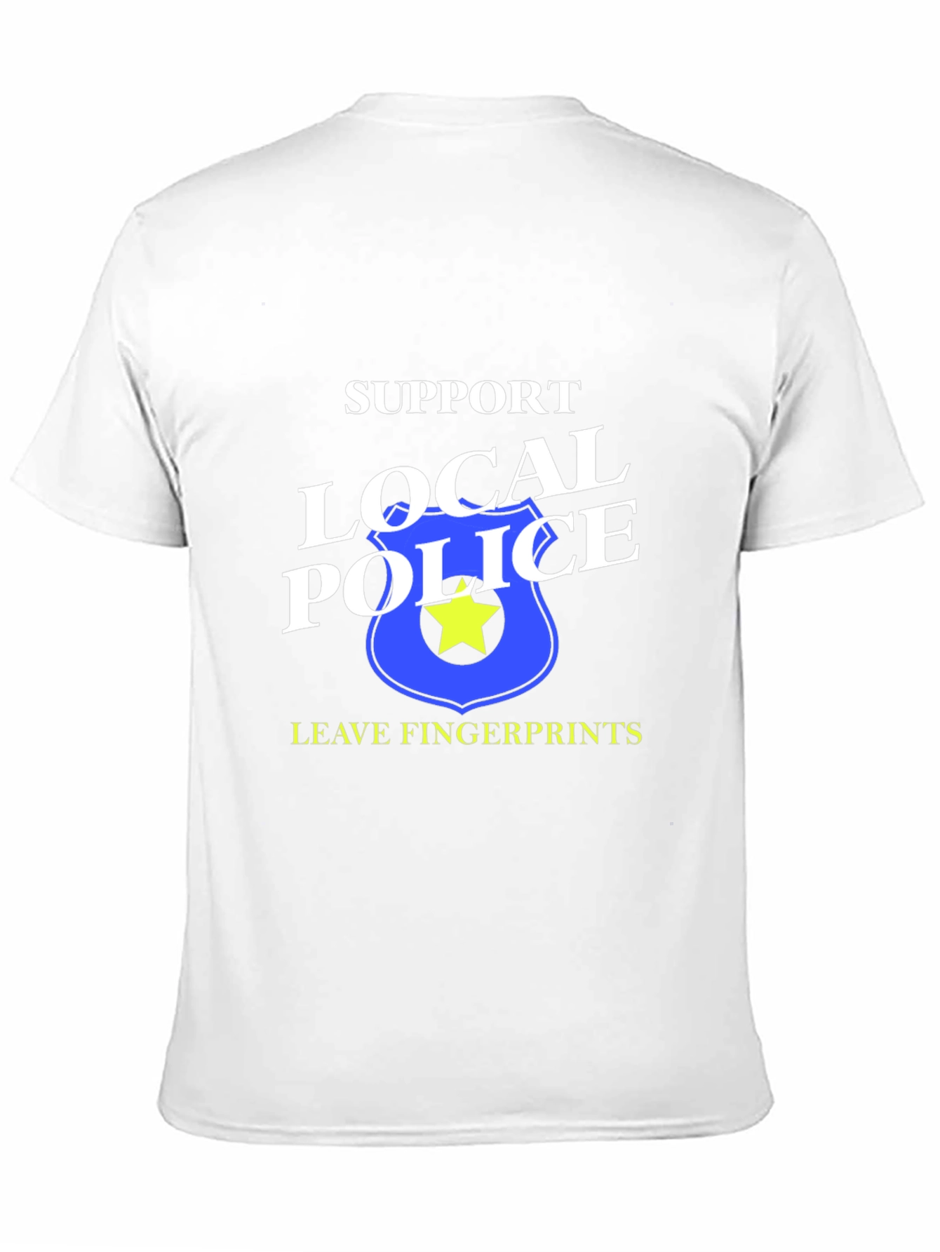 Support Local Police Graphic T-Shirt