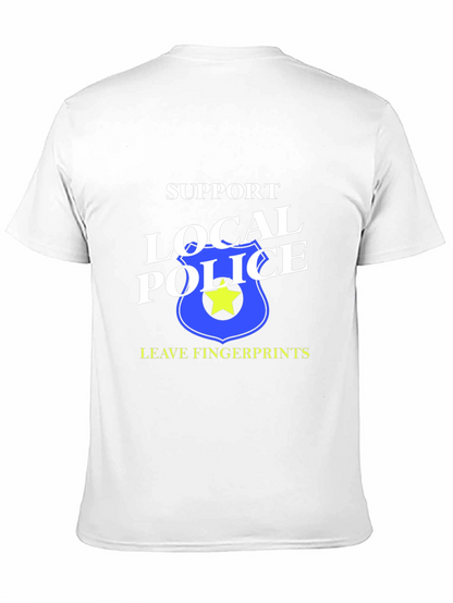 Support Local Police Graphic T-Shirt
