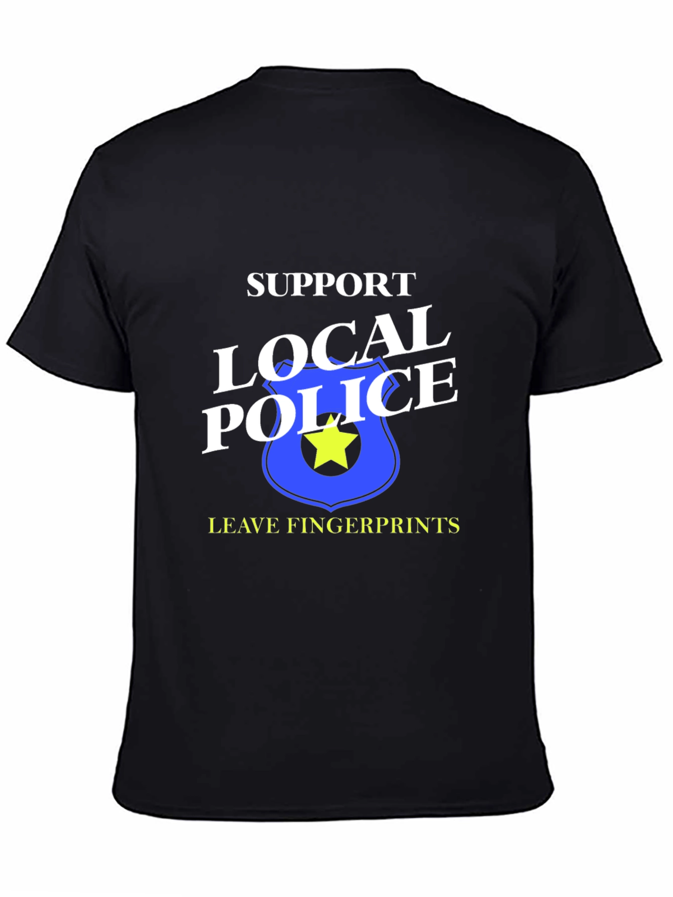 Support Local Police Graphic T-Shirt