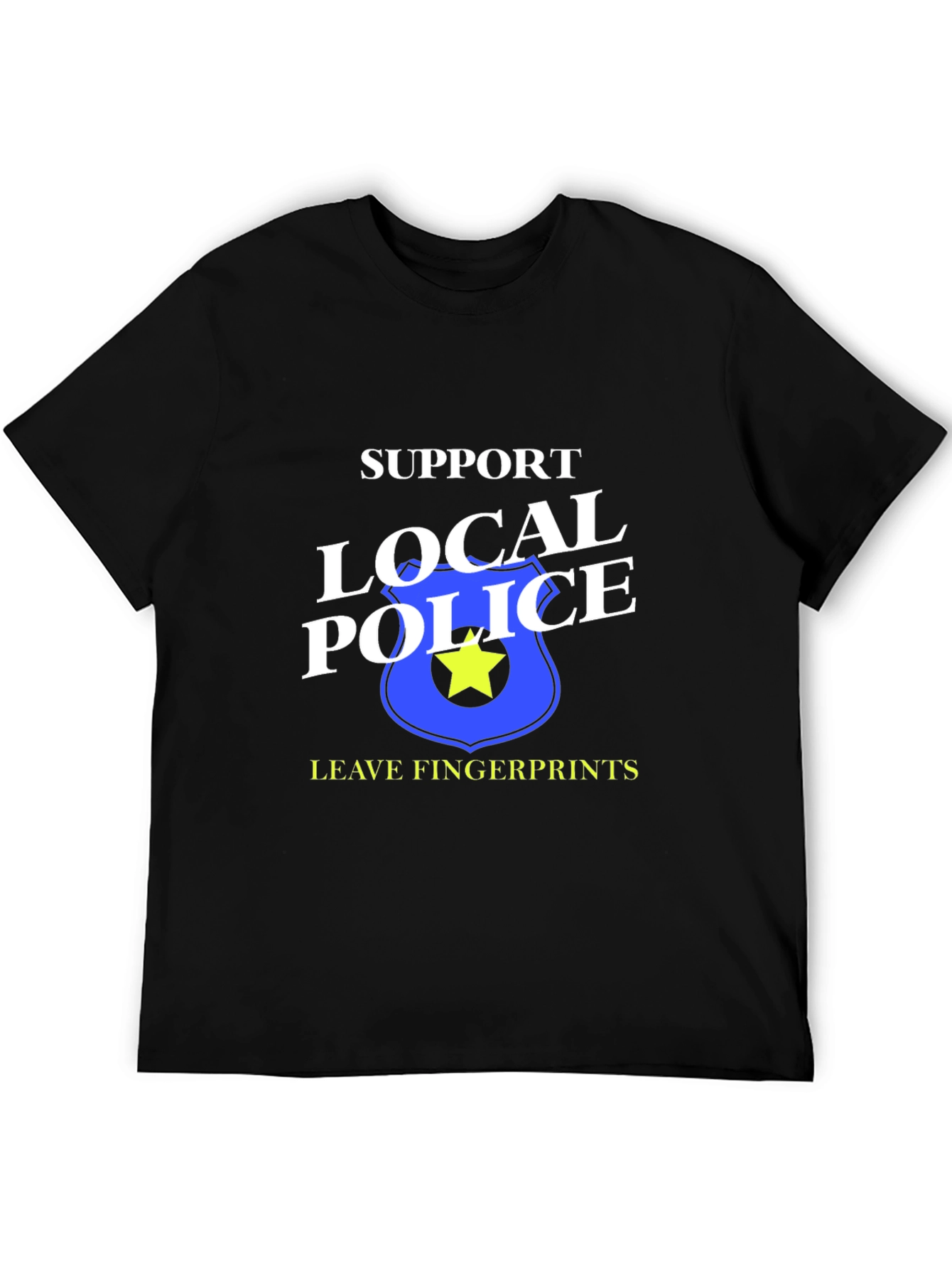 Support Local Police Graphic T-Shirt