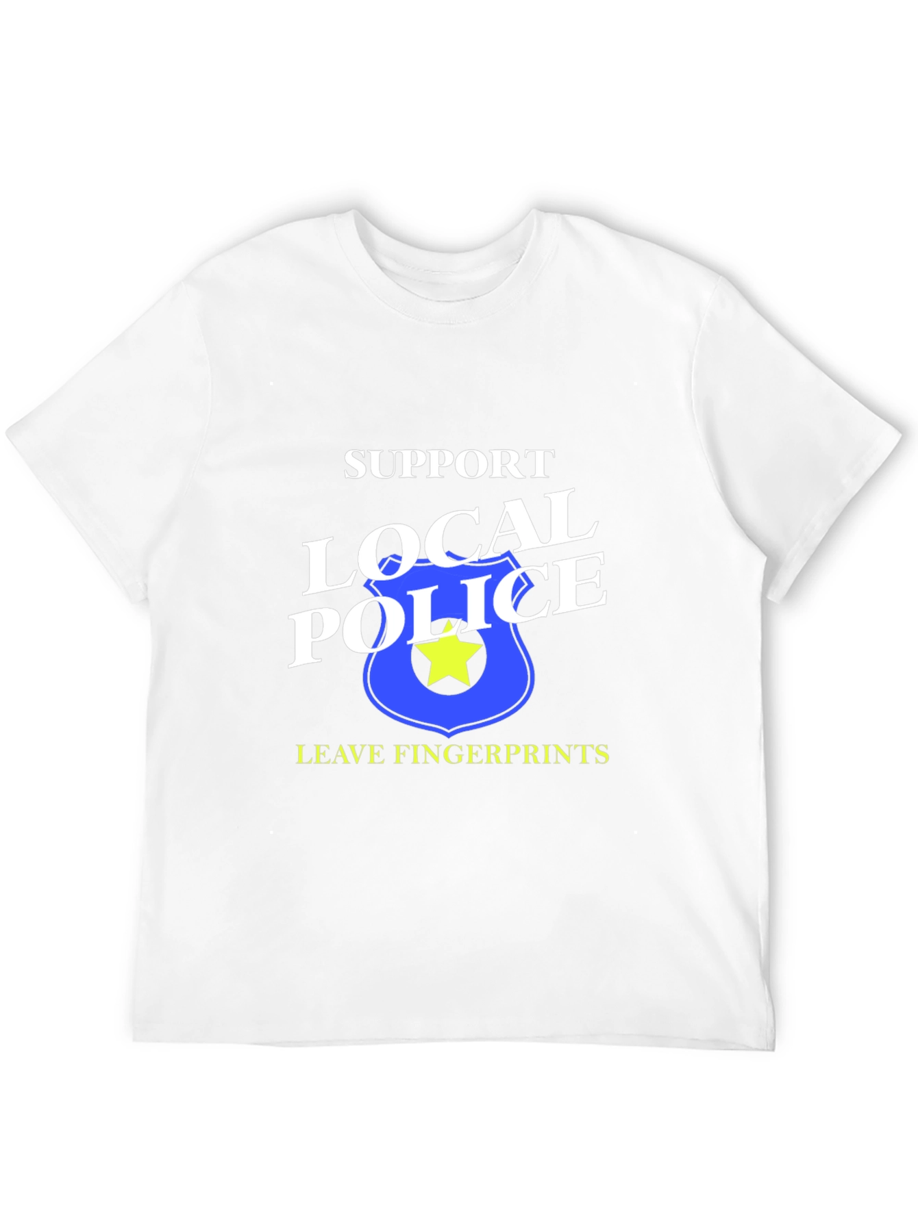 Support Local Police Graphic T-Shirt