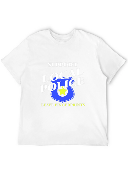 Support Local Police Graphic T-Shirt