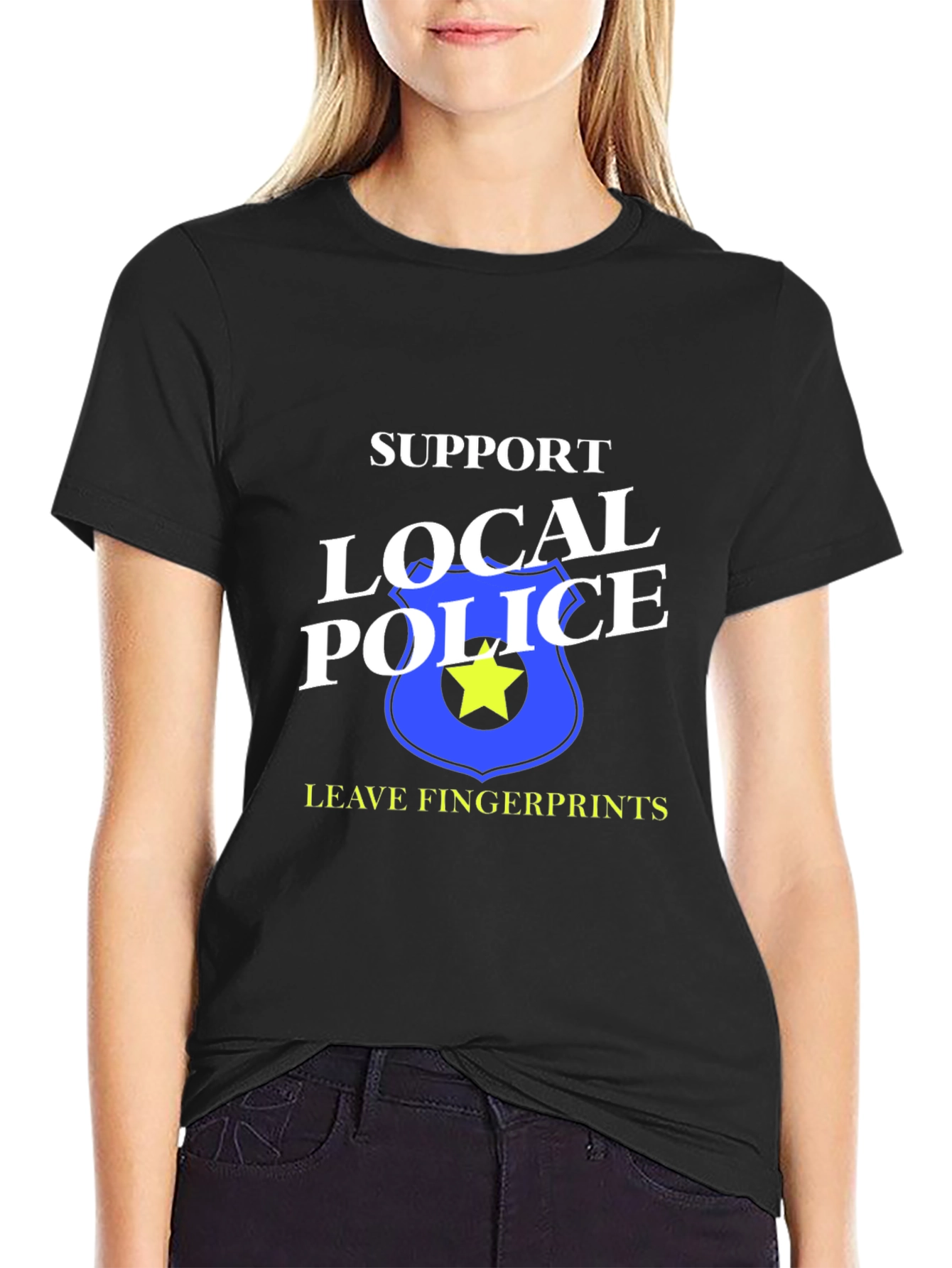 Support Local Police Graphic T-Shirt