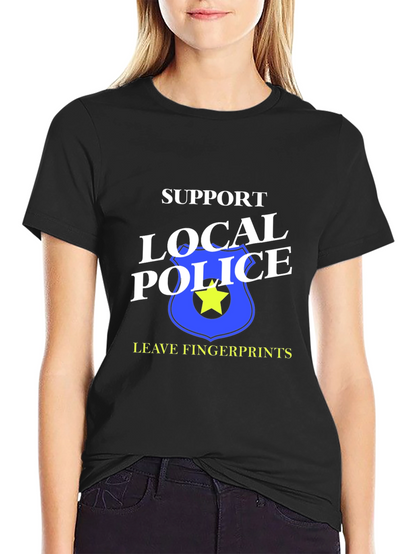Support Local Police Graphic T-Shirt