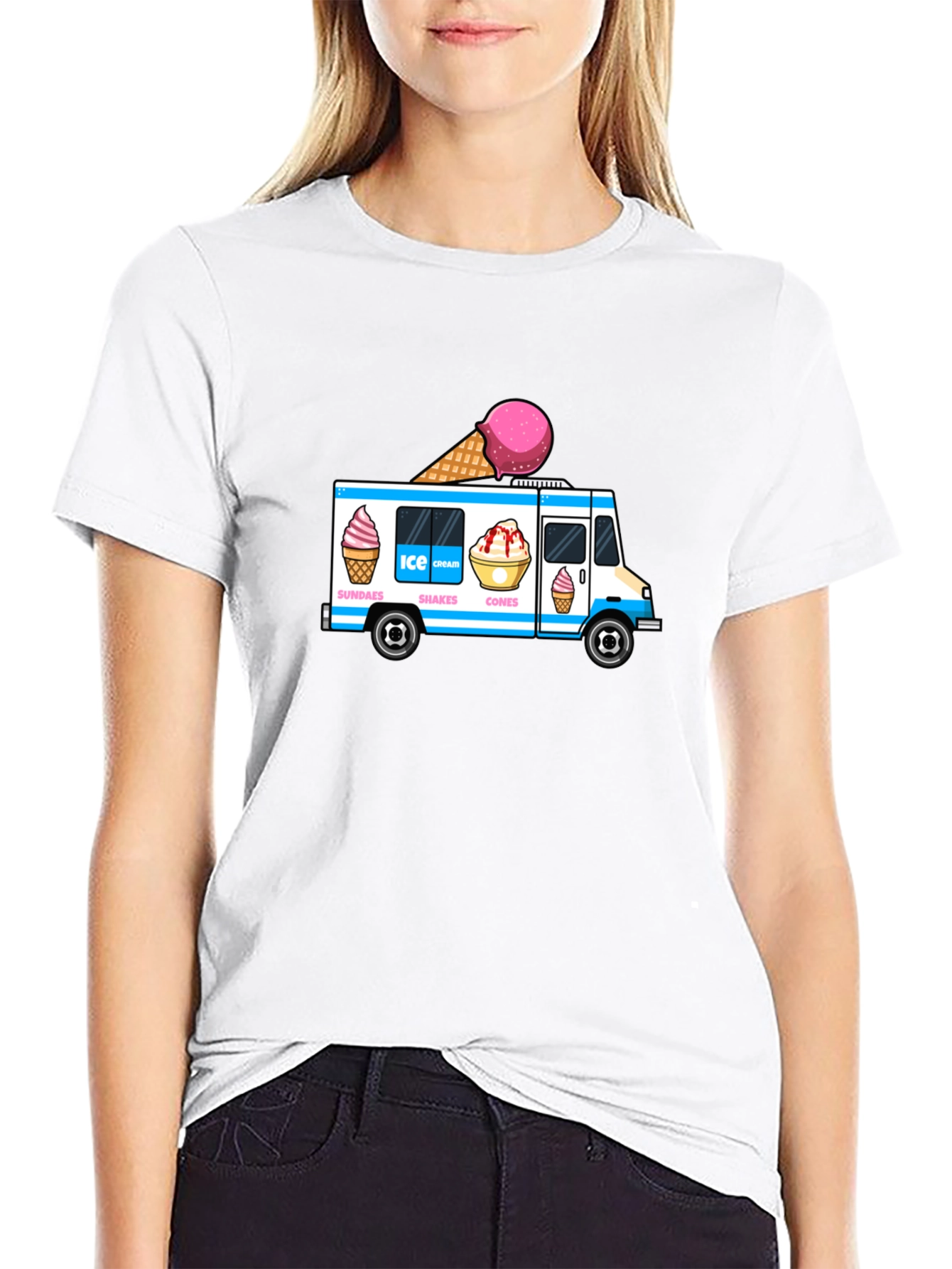Ice Cream Truck Graphic Tee
