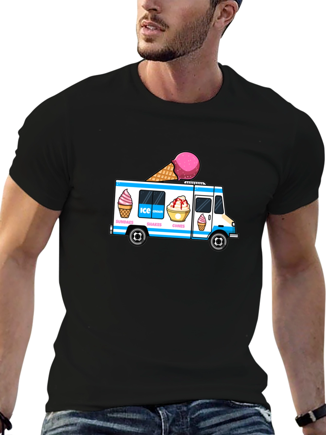 Ice Cream Truck Graphic Tee