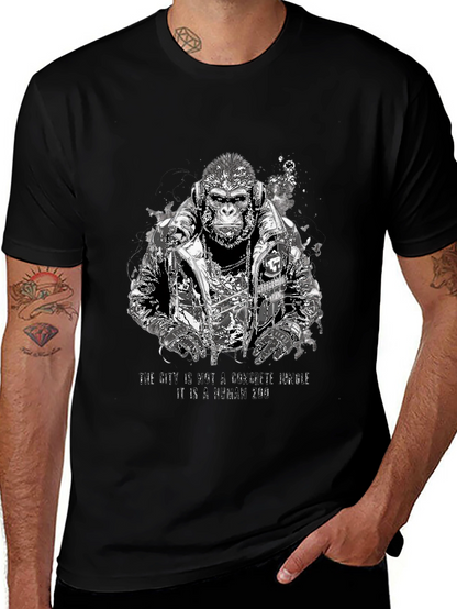 Urban Gorilla Graphic T-Shirt - Streetwear Style