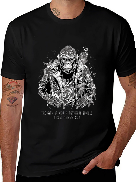 Urban Gorilla Graphic T-Shirt - Streetwear Style