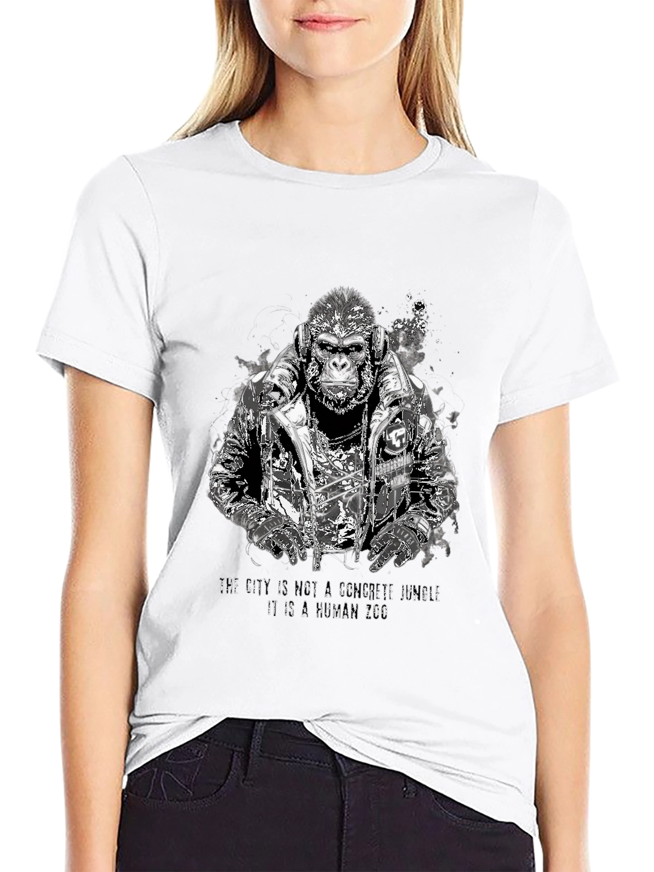 Urban Gorilla Graphic T-Shirt - Streetwear Style