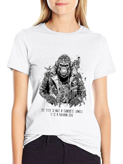 Urban Gorilla Graphic T-Shirt - Streetwear Style