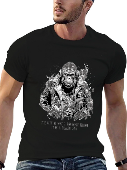 Urban Gorilla Graphic T-Shirt - Streetwear Style