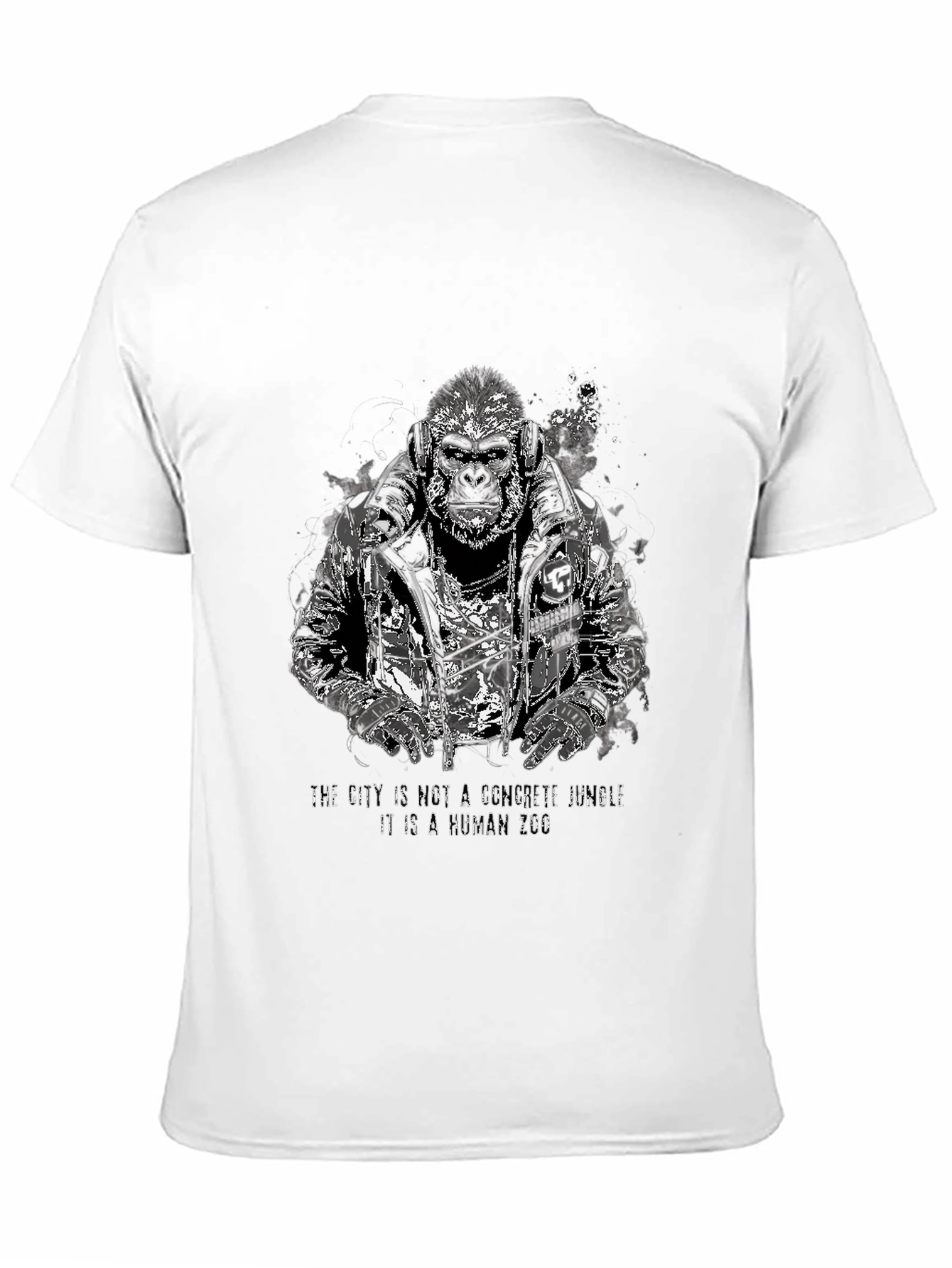 Urban Gorilla Graphic T-Shirt - Streetwear Style