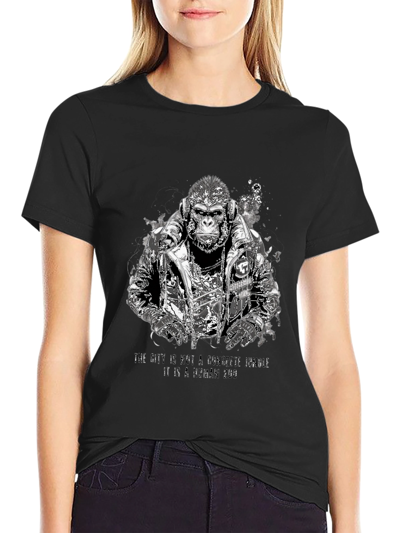 Urban Gorilla Graphic T-Shirt - Streetwear Style
