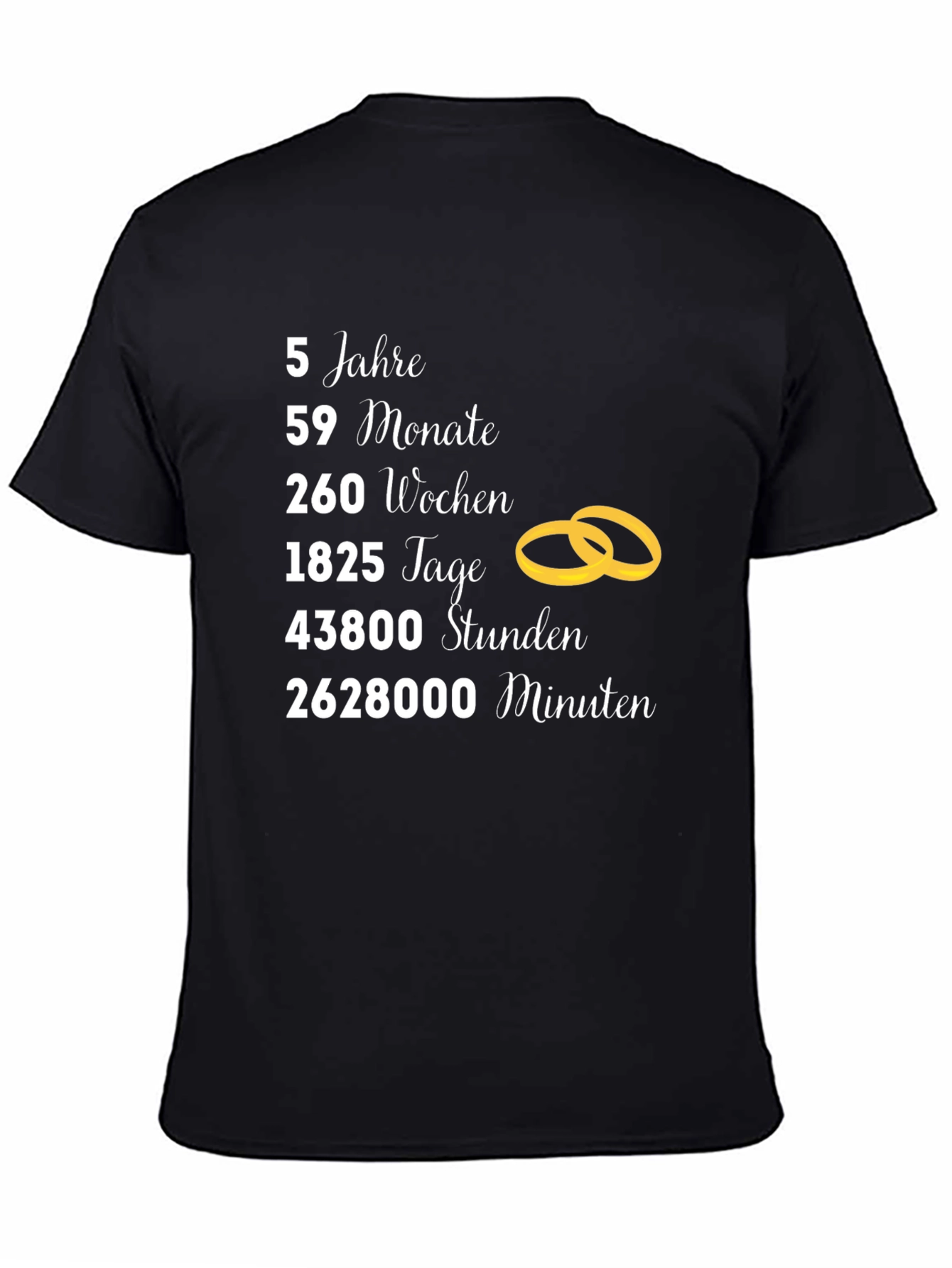 5 Years Anniversary T-Shirt