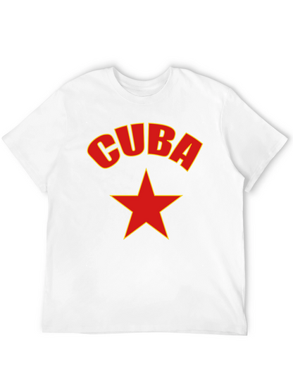 Cuba Star Graphic Tee - Black