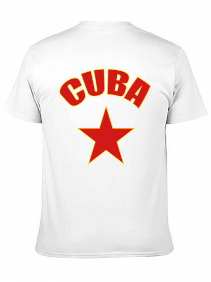 Cuba Star Graphic Tee - Black